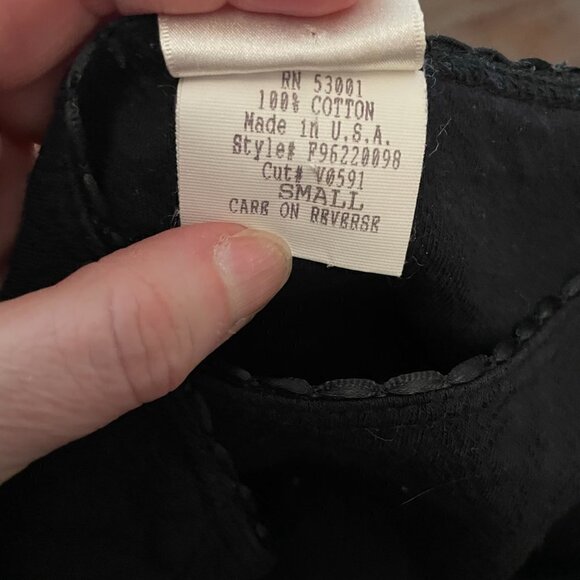 DAILY 3 For $25 NWOT I.V.Y SIZE SMALL DARK BLUE LONG SLEEVE TEE 100% COTTON - Picture 8 of 14